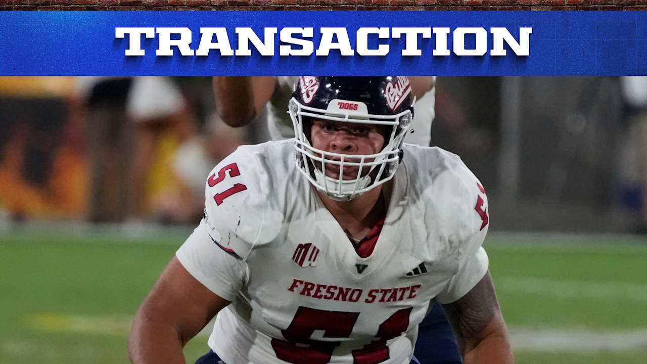 Colts sign C Mose Vavao, waive DT Joe Evans