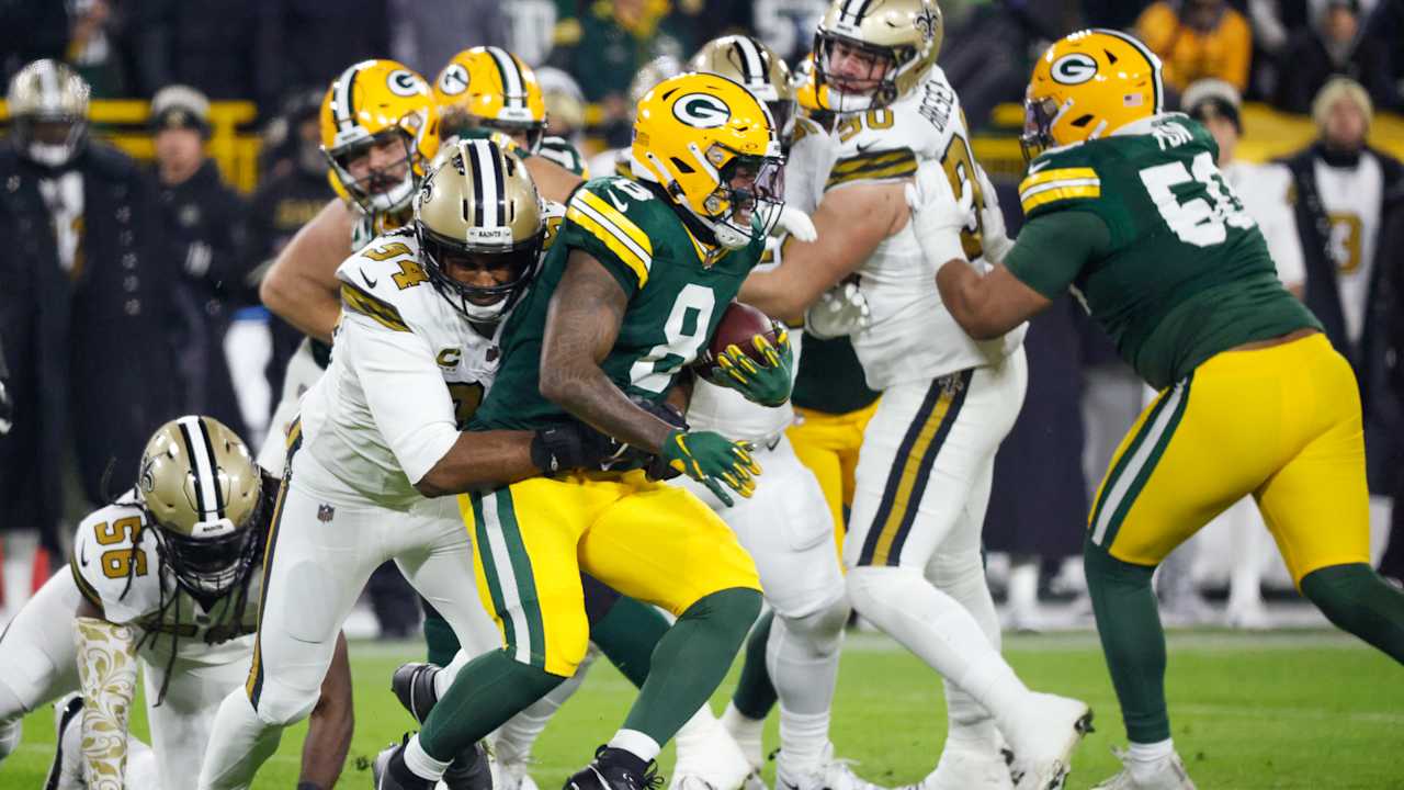 Halftime Update: Green Bay Packers 21, New Orleans Saints 0