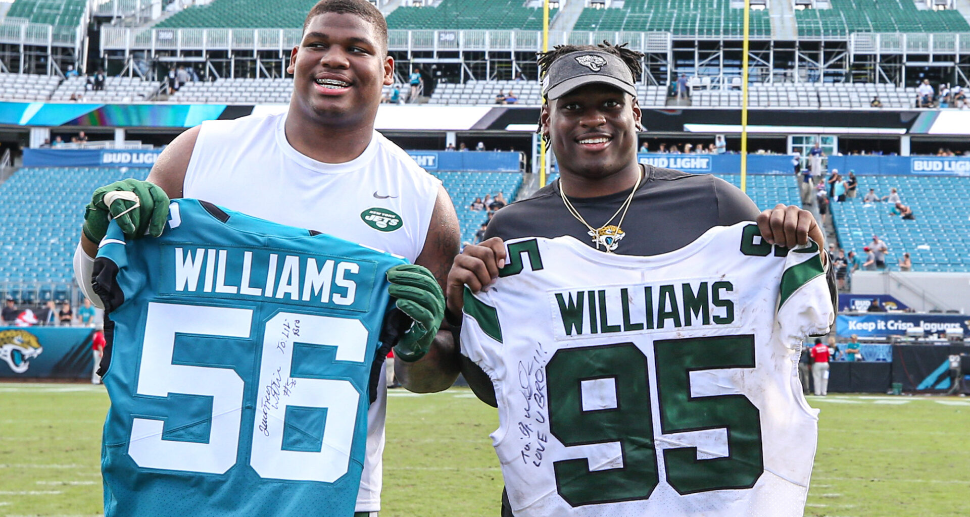 The third Williams brother is at NY Jets rookie minicamp