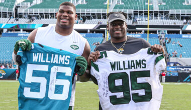 The third Williams brother is at NY Jets rookie minicamp