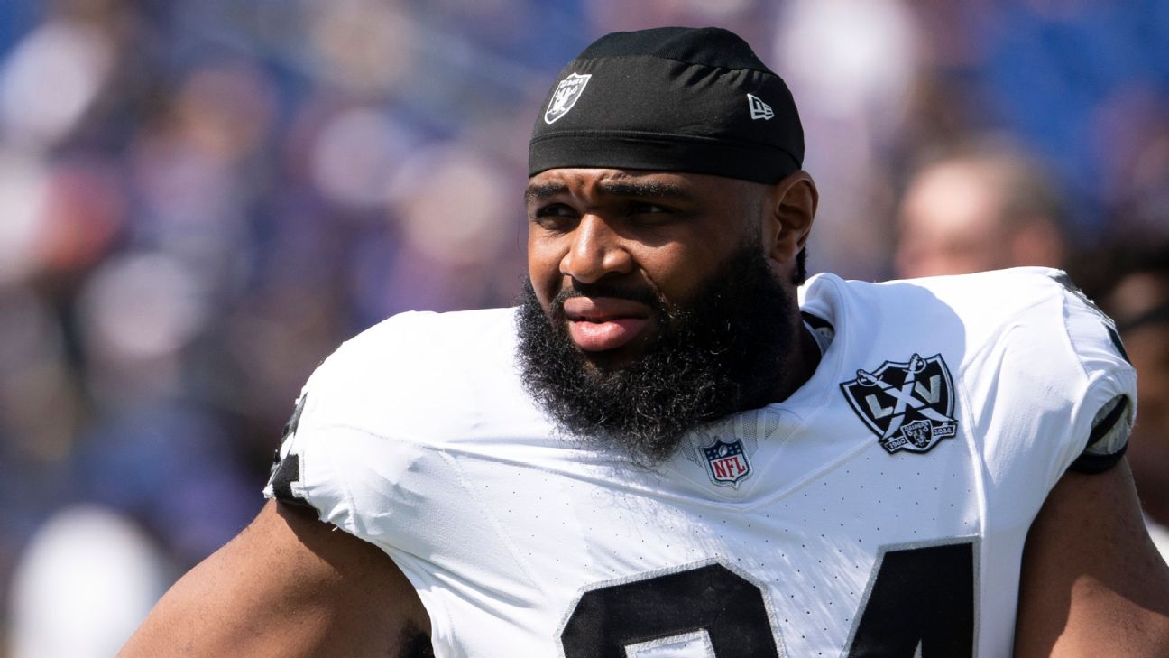Raiders' Christian Wilkins yet to practice, rehab 'difficult'