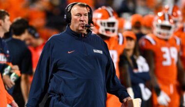 Illinois extends football coach Bielema, men's hoops Underwood for 6 years