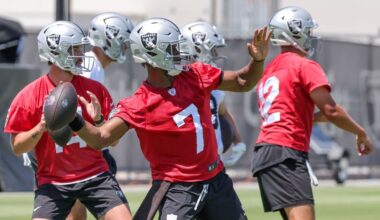 Las Vegas Raiders OC Kelly, WR Meyers heap praise on QB Smith