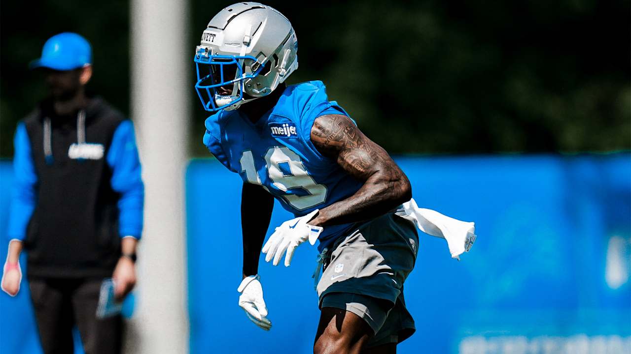 Detroit Lions rookie WR Dominic Lovett ready to 'be a sponge' & learn from veteran wide receivers