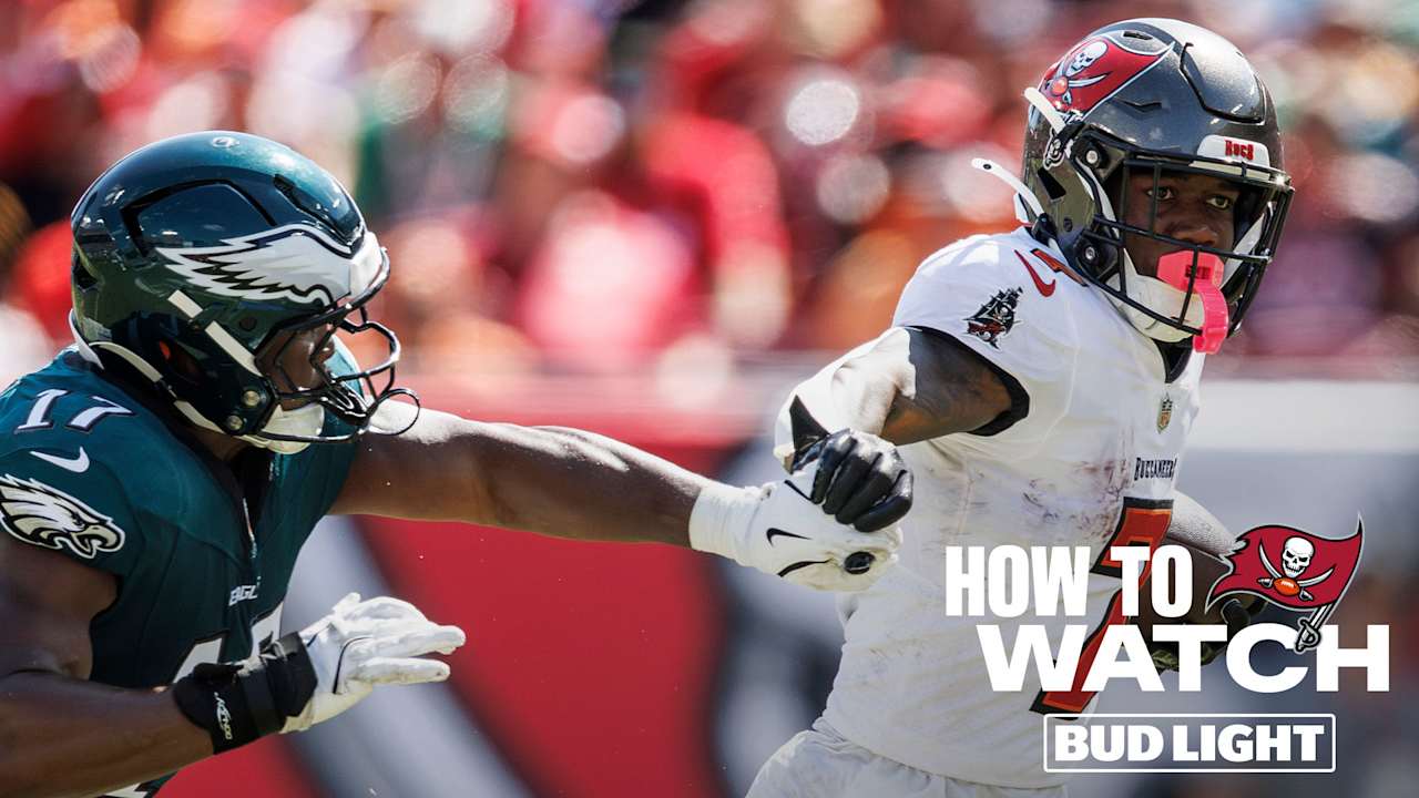 How to Watch, Listen, Stream Eagles at Buccaneers