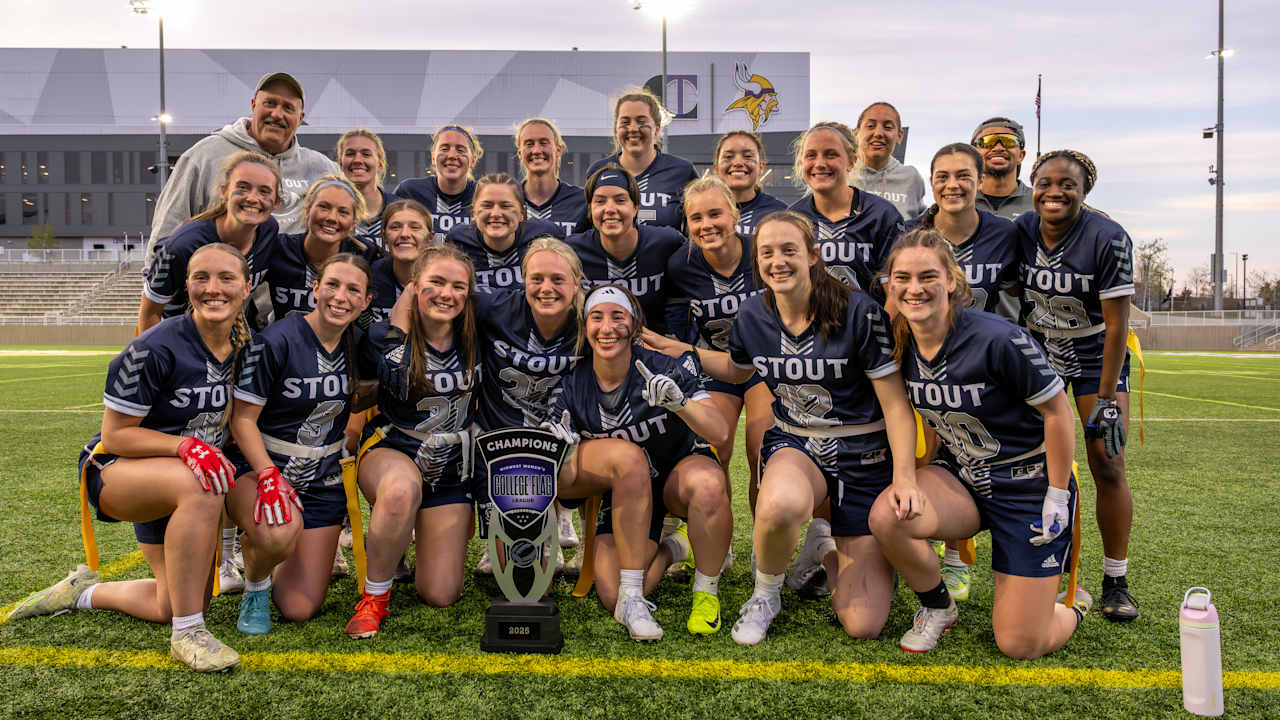 1st Vikings College Women’s Flag Football League Wraps with Tourney