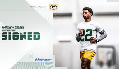 Packers sign WR Matthew Golden - Green Bay Packers