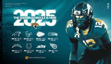 Jaguars 2025 Season Schedule