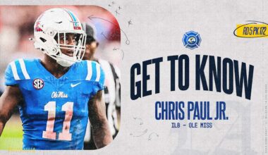 Get to know new Rams ILB Pooh Paul Jr.