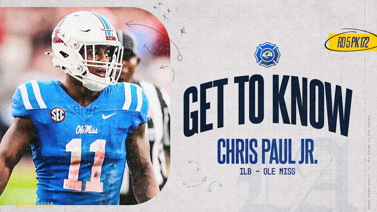 Get to know new Rams ILB Pooh Paul Jr.