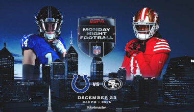 Colts scheduled for 1 primetime game in 2025 regular season