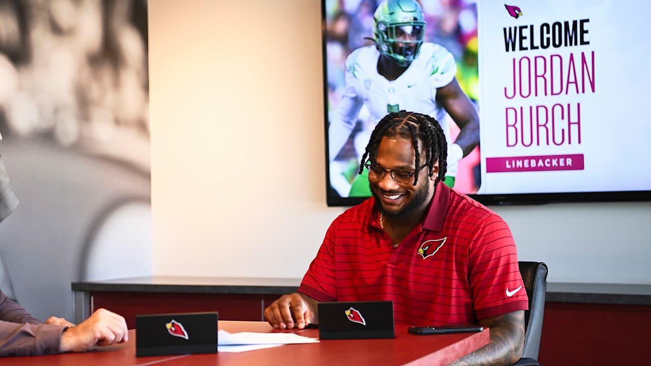 Cardinals sign draft picks Jordan Burch, Denzel Burke, Hayden Conner, Kitan Crawford