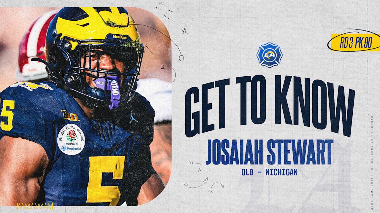 Get to know new Rams OLB Josaiah Stewart