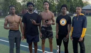 New Cleveland Browns QB Shedeur Sanders works out with Ohio high school football players