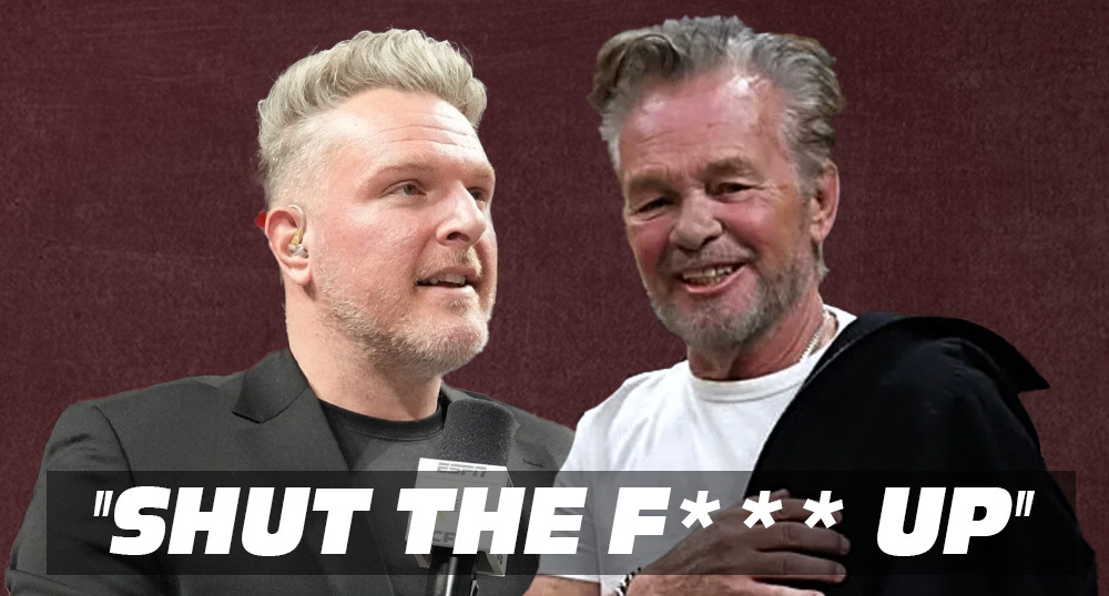 Pat McAfee tells John Mellencamp to 'shut the f*** up'