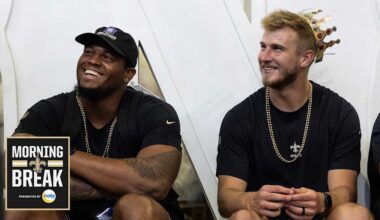 Saints recharge after completing the first week of OTAs