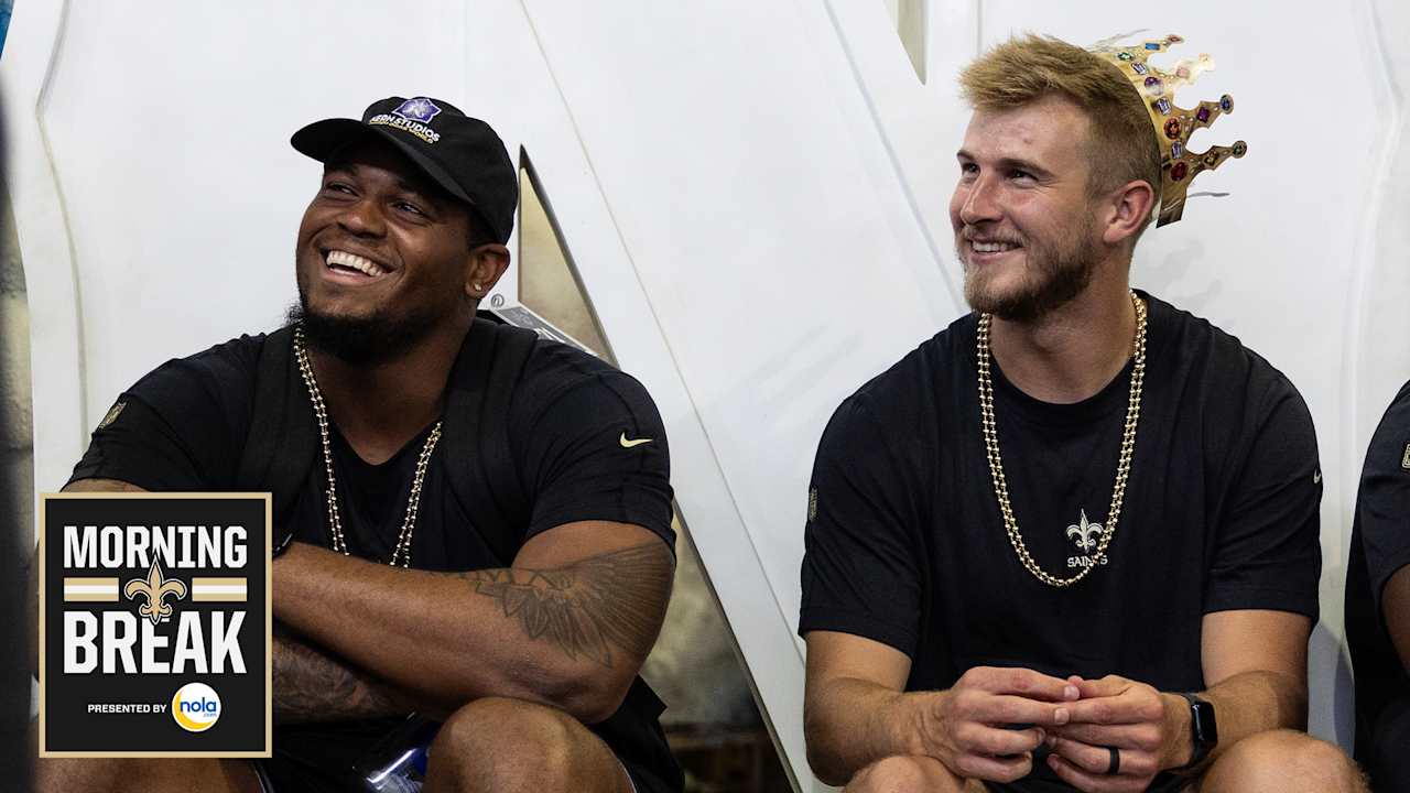 Saints recharge after completing the first week of OTAs