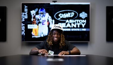 Raiders sign first-round pick RB Ashton Jeanty