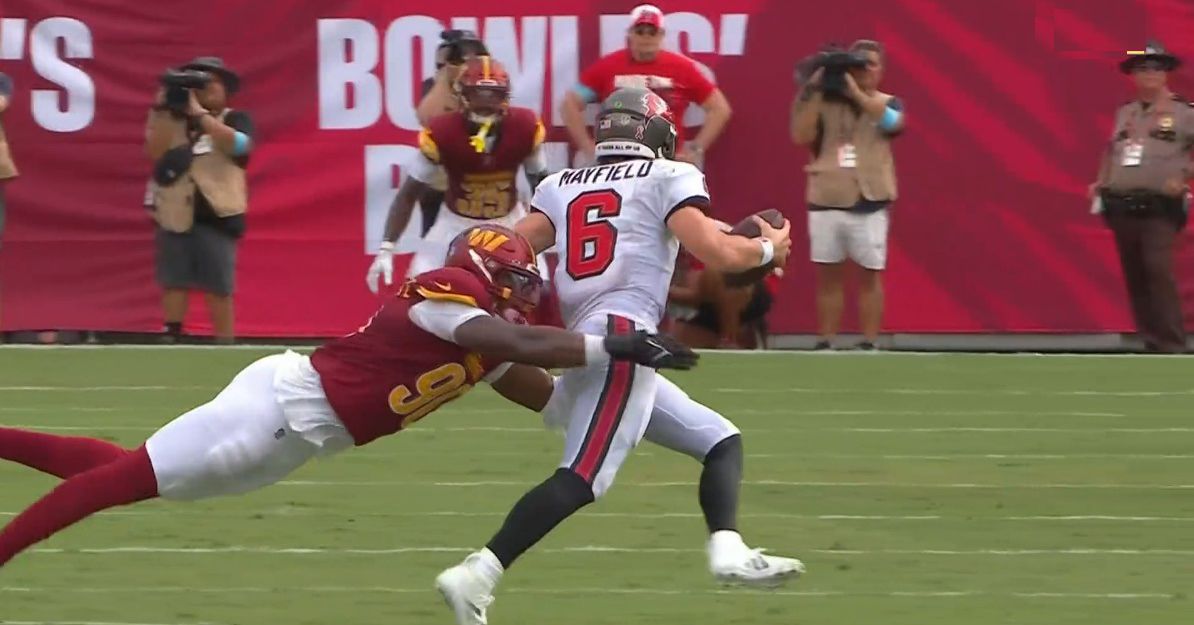 Washington Commanders lose season opener to Tampa Bay Buccaneers 37-20
