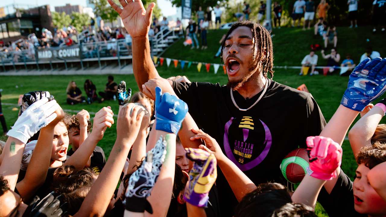 Justin Jefferson to Host Youth Football Camp at TCO Performance Center