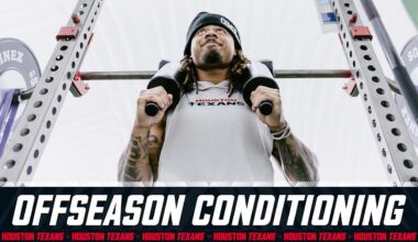 The Houston Texans began their 2025 Offseason Conditioning Program on Monday morning at NRG Stadium and the Houston Methodist Training Center.