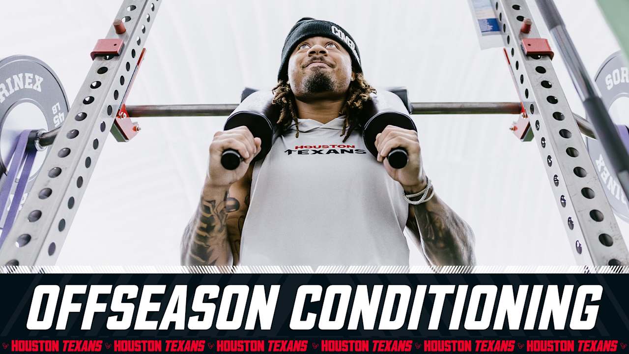 The Houston Texans began their 2025 Offseason Conditioning Program on Monday morning at NRG Stadium and the Houston Methodist Training Center.