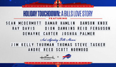 Sean McDermott, Dion Dawkins, Damar Hamlin & more to appear in Hallmark's Holiday Touchdown: A Bills Love Story 