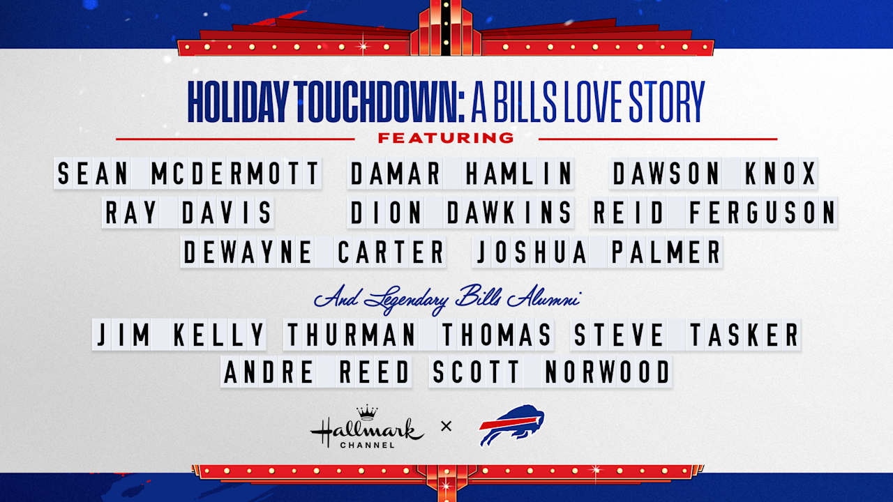 Sean McDermott, Dion Dawkins, Damar Hamlin & more to appear in Hallmark's Holiday Touchdown: A Bills Love Story 