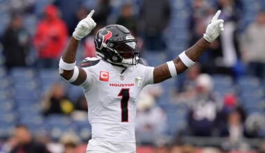 Patriots Sign Four-Time Pro Bowl WR Stefon Diggs 