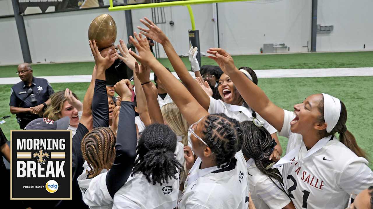 Saints host 2025 Louisiana Girls Flag Football Championship
