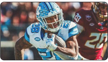 RB Omarion Hampton, North Carolina