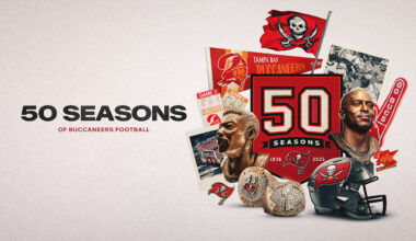 Tampa Bay Buccaneers Celebrate 50th Season