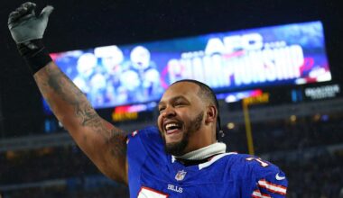 Bills' Dion Dawkins sees Protector of the Year award as part of his 'legacy' after advocating for OL recognition
