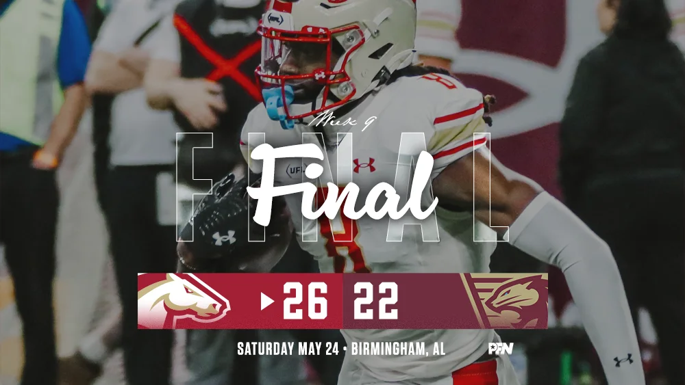 Birmingham Stallions Take Down Panthers In UFL Playoff Preview