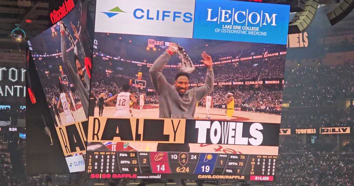 Browns DE, Cavs minority owner Myles Garrett in house for Game 1 against Pacers