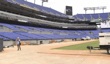 Phase two of renovations underway at M&T Bank Stadium
