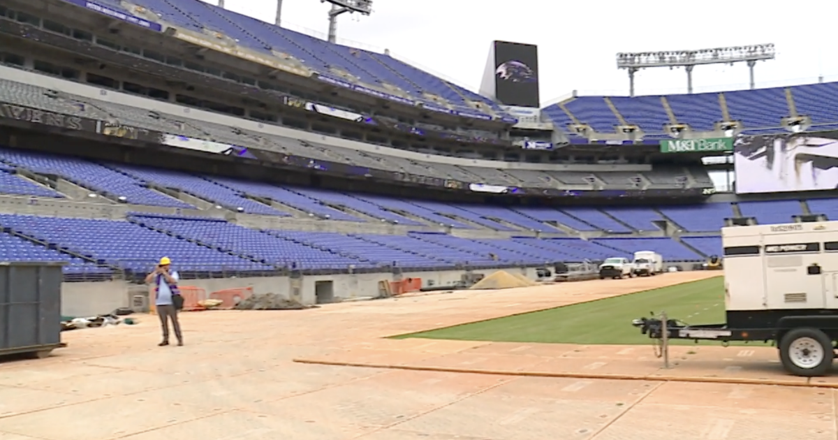 Phase two of renovations underway at M&T Bank Stadium