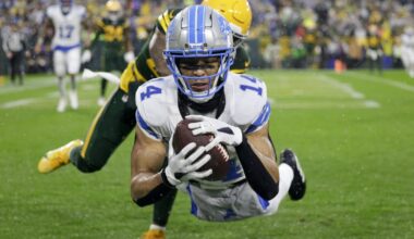 Lions set to play Packers in Lambeau in Week 1, per report