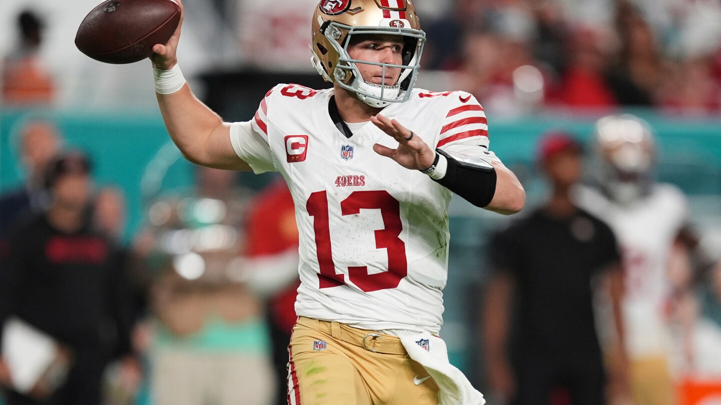 Brock Purdy agrees to 5-year, $265 million extension with the 49ers, AP source says