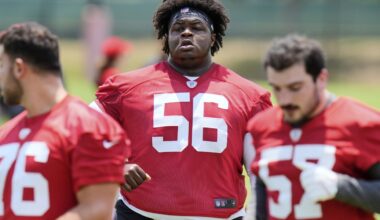 Bucs rookie Desmond Watson, at 430-plus pounds, wants to make people forget his size