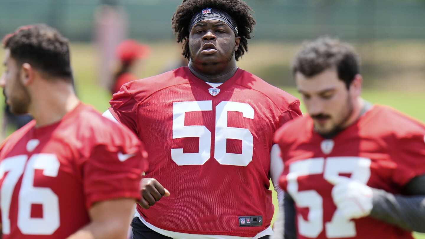 Bucs rookie Desmond Watson, at 430-plus pounds, wants to make people forget his size