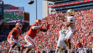 College football powers Notre Dame, Clemson agree to 12-year scheduling agreement from 2027 to 2038