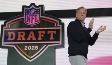 The Commanders are hosting the 2027 NFL draft in Washington, AP source says