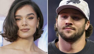 Josh Allen and Hailee Steinfeld are engaged
