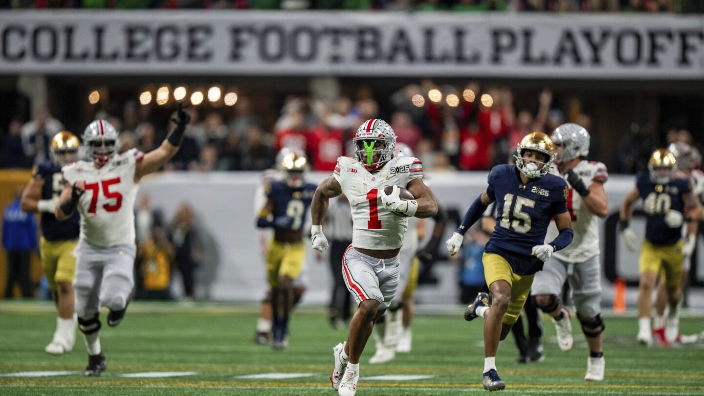 College Football Playoff shifts to straight seeding model, no automatic byes for top league champs