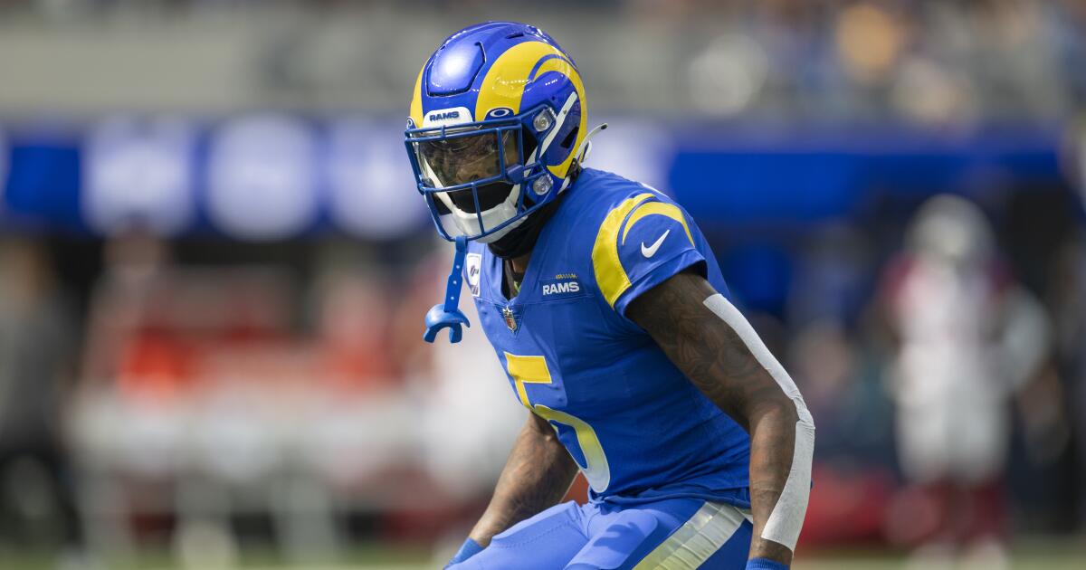 Rams' potential trade for Jalen Ramsey creates suspense at OTAs