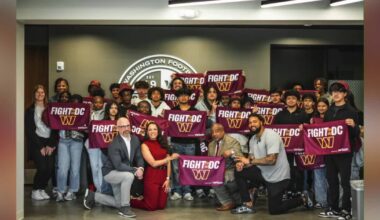 Washington Commanders tackle mental health with area teens