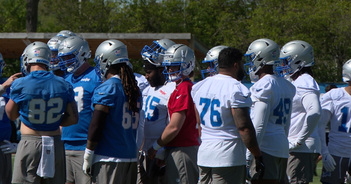 West Michigan players get opportunity with Lions as rookie minicamp begins