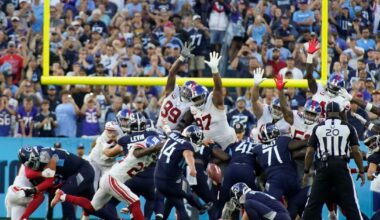 Is Week 1 a must-win game for the Giants?