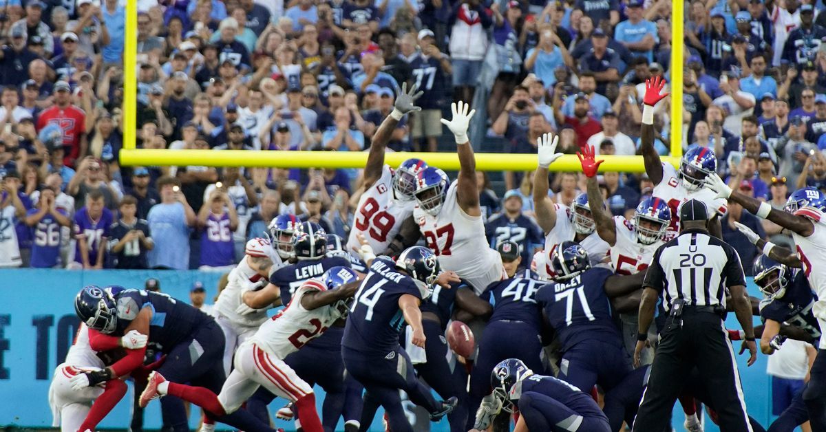 Is Week 1 a must-win game for the Giants?